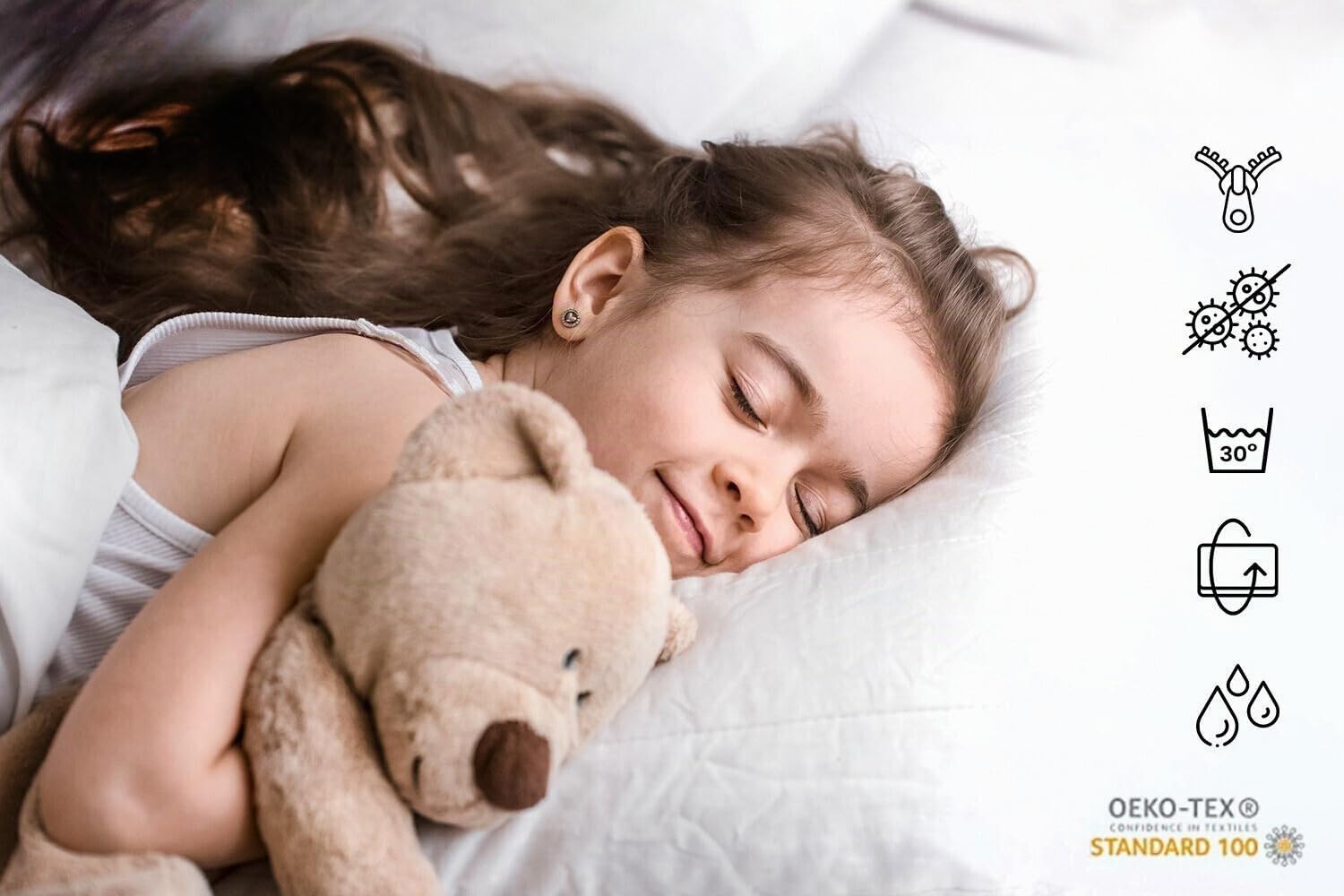 Kobi Cuna MAX | 140 x 70 | con cajón, colchón, Estructura, Cama para una niña y un niño | para habitación Infantil | (140 x 70)