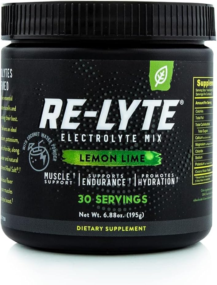 Re-Lyte Electrolyte Drink Mix Lemon Lime 30 Servings 6.88 oz.