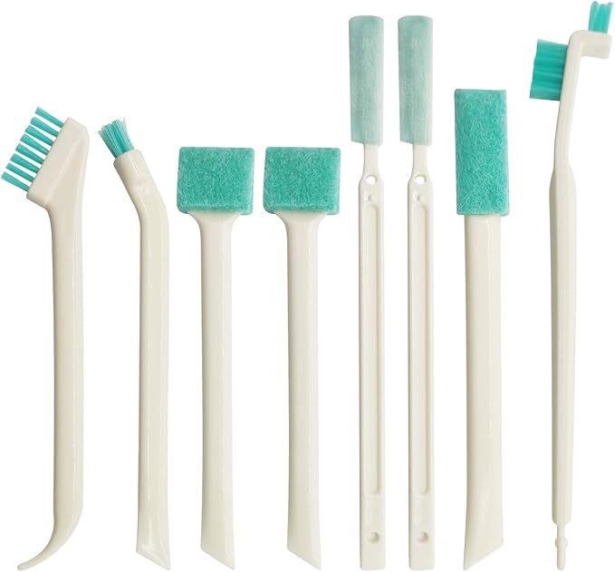 ALLYMAGIC Household Cleaning Brushes Diverse Cleaning Brush Set 8 in 1