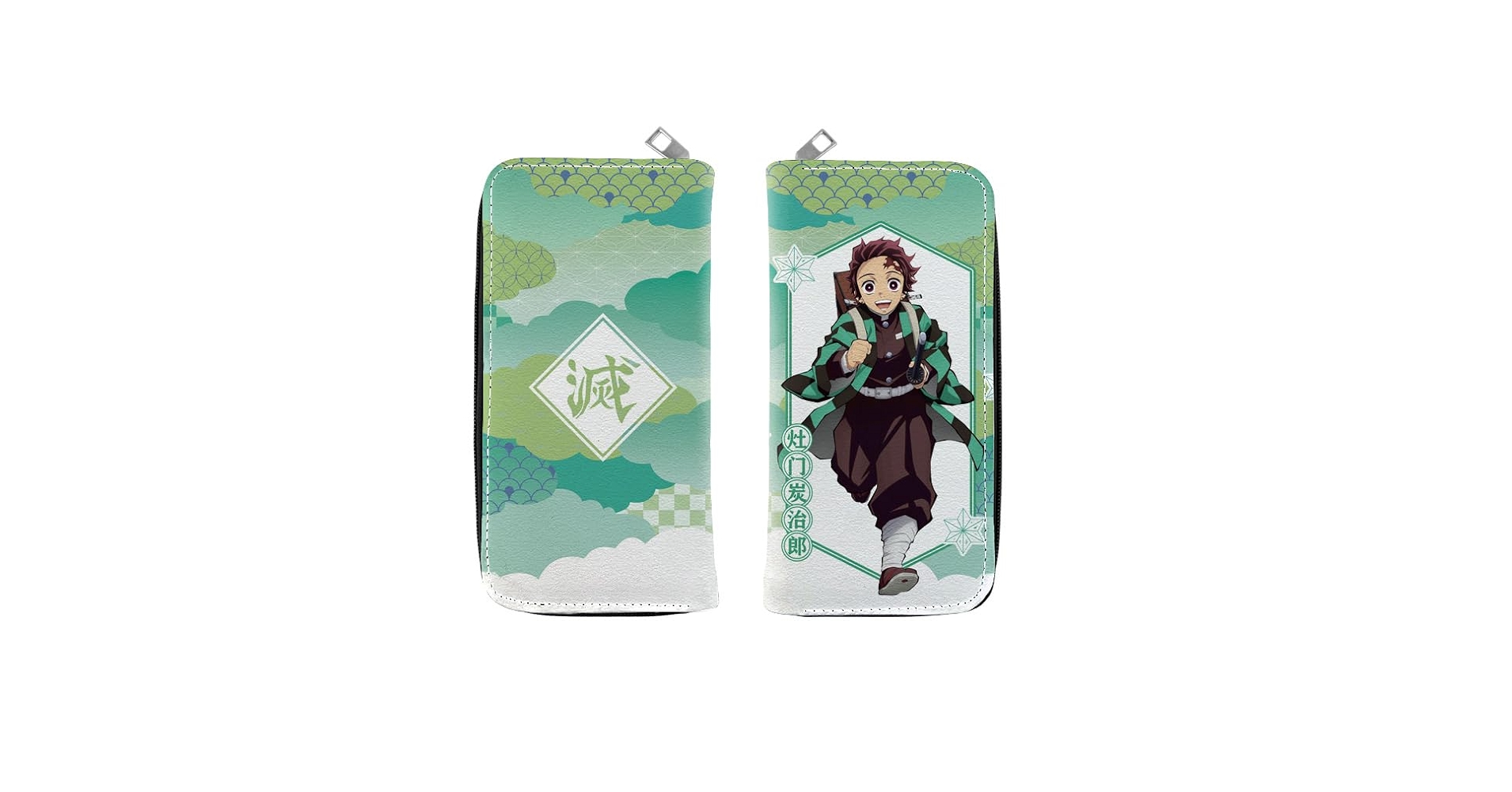 Amazon | [EFFDXCZ] 鬼滅の刃 財布 長財布 竈門炭治郎 大容量 PU