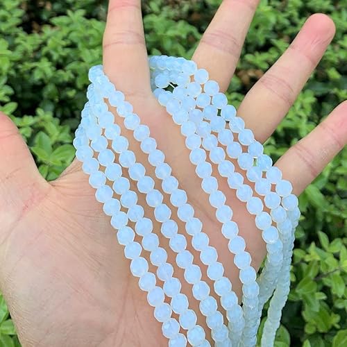 Miniatura 10 de 10 hebras checas facetadas redondas de cristal espaciador cuentas 0.315 in amatista (680-720pcs) para joyería artesanía suministros CC2R827