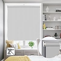 Vista 1 de Persianas enrollables opacas de montaje interior sin taladro, persianas de ventana de tensión sin herramientas, persianas impermeables fáciles