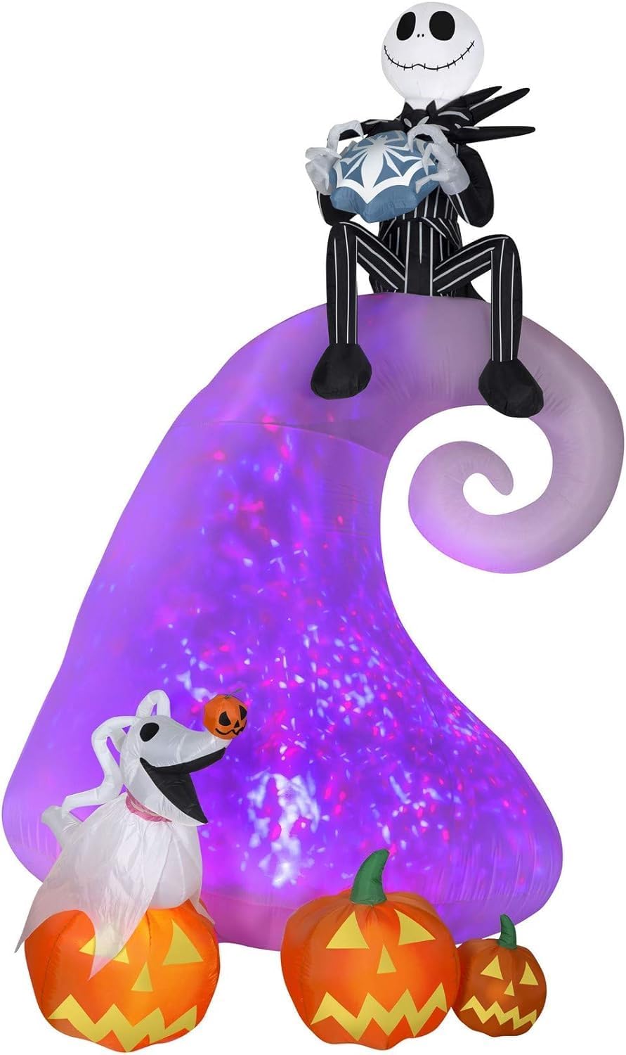 Gemmy Industries Hk The Nightmare Before Christmas Airblown Kaleidoscope Projection White