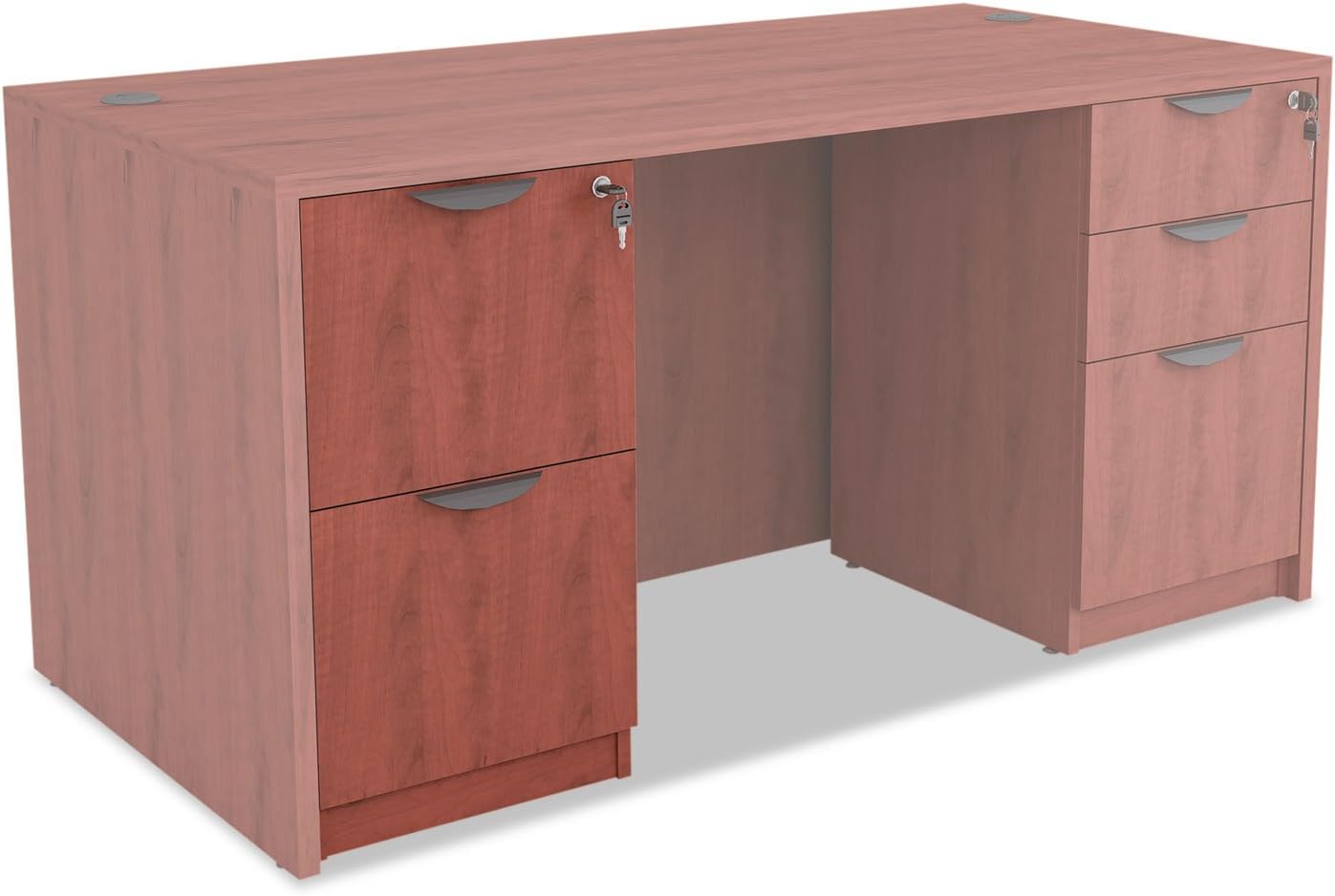 Alera VA542822MC Valencia F/f Drawer Full Pedestal, 15 5/8 X 20 1/2 X 28 1/2, Medium Cherry