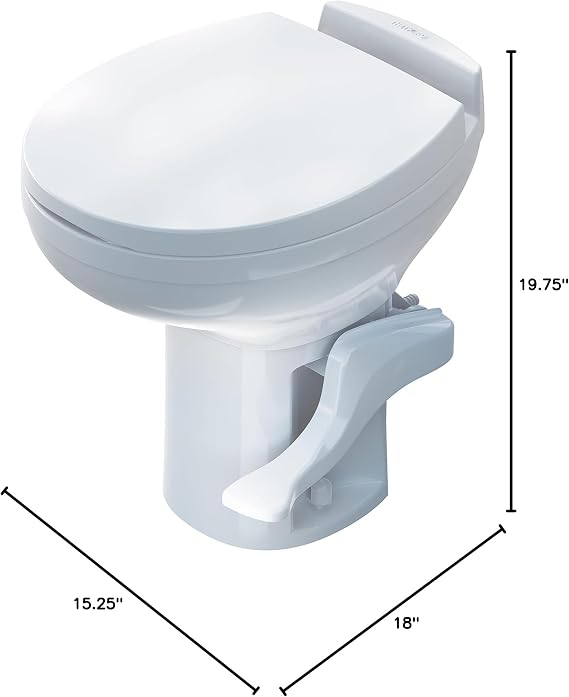 Aqua-Magic Residence RV toilet / High Profile / White - Thetford 42169