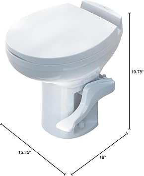 Aqua-Magic Residence RV toilet / High Profile / White - Thetford 42169