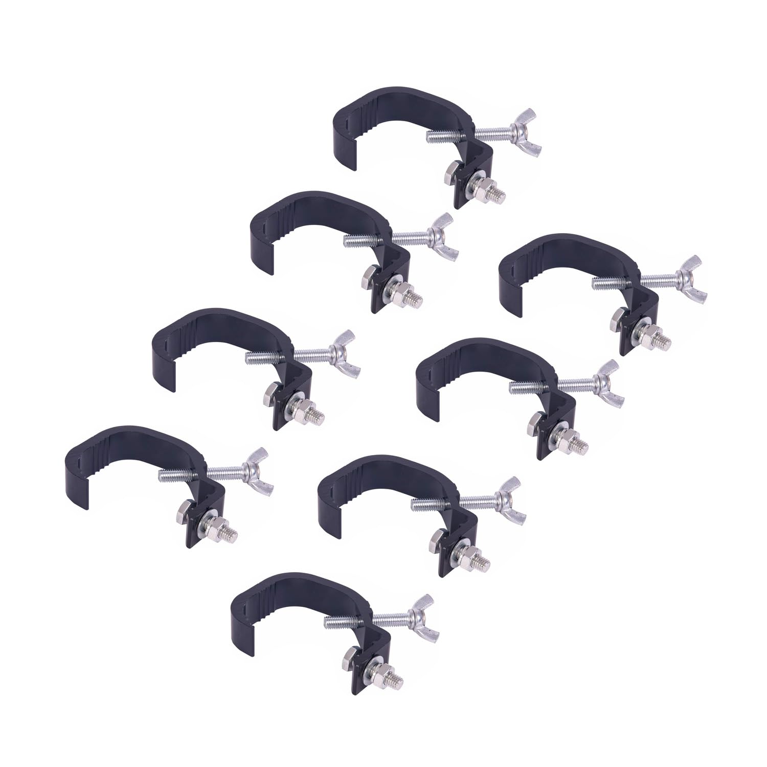 MOOVING LIGHT & SOUND - Confezione Luce 2 Piedi Mooving Light ML-SUPPORT-DJLIGHT - 8 Ganci SH2B - Dispatching 8 Vie - DJ festa di compleanno
