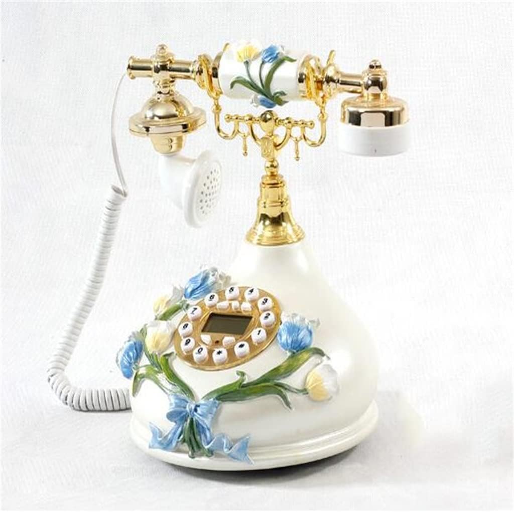 Home Decoration Living Room Ornaments European Vintage Landline Rustic Antique Telephone