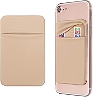 Vista 11 de Funda autoadhesiva para teléfono celular, tarjetero adhesivo con tarjetero adhesivo para tarjeta de crédito, cajero automático para iPhone