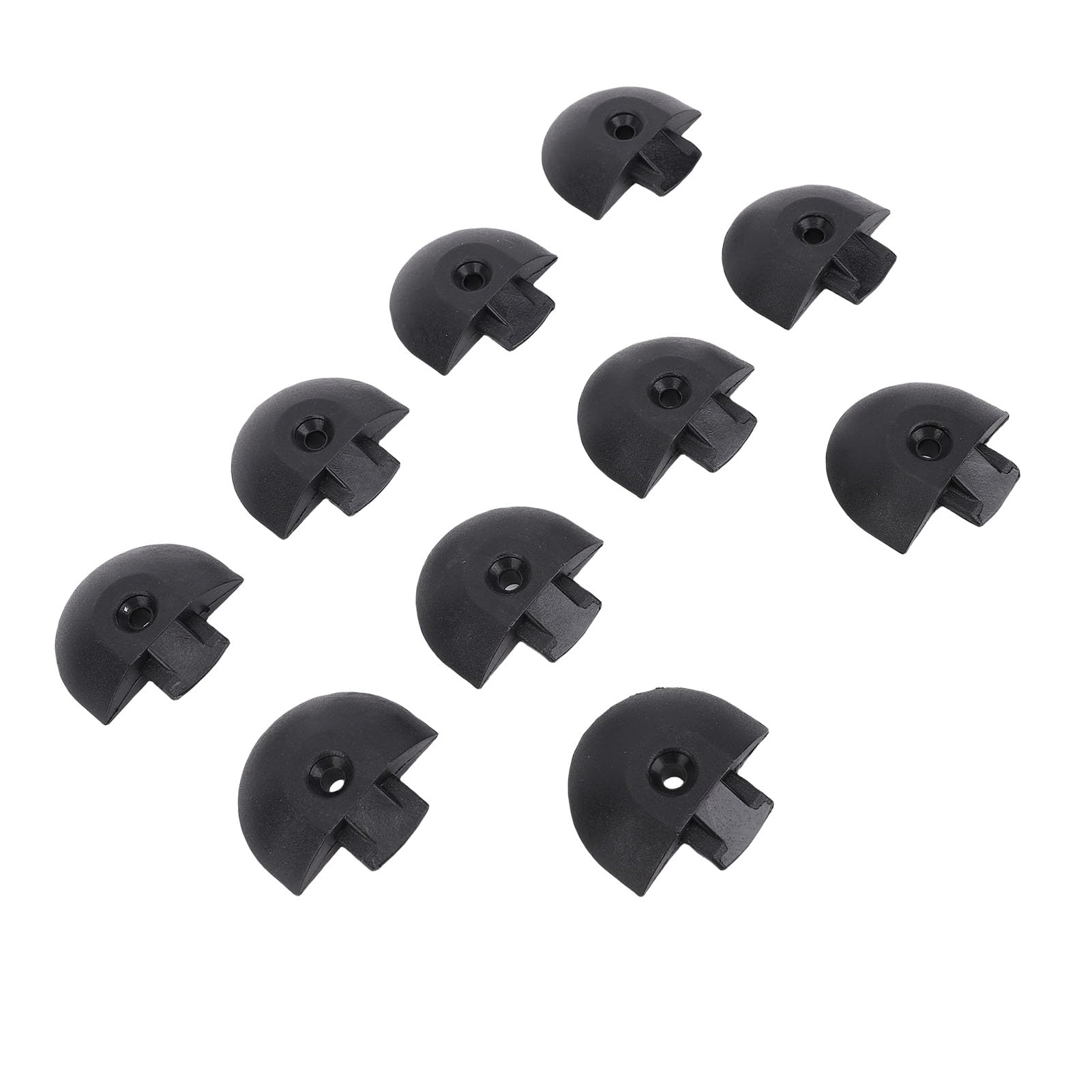 Bediffer Embout de Rail en L, Conception sans Couture pour Lit de Camion, Remorque, Contrôle du Fret, Pick-up RV ATV, 10 Pièces