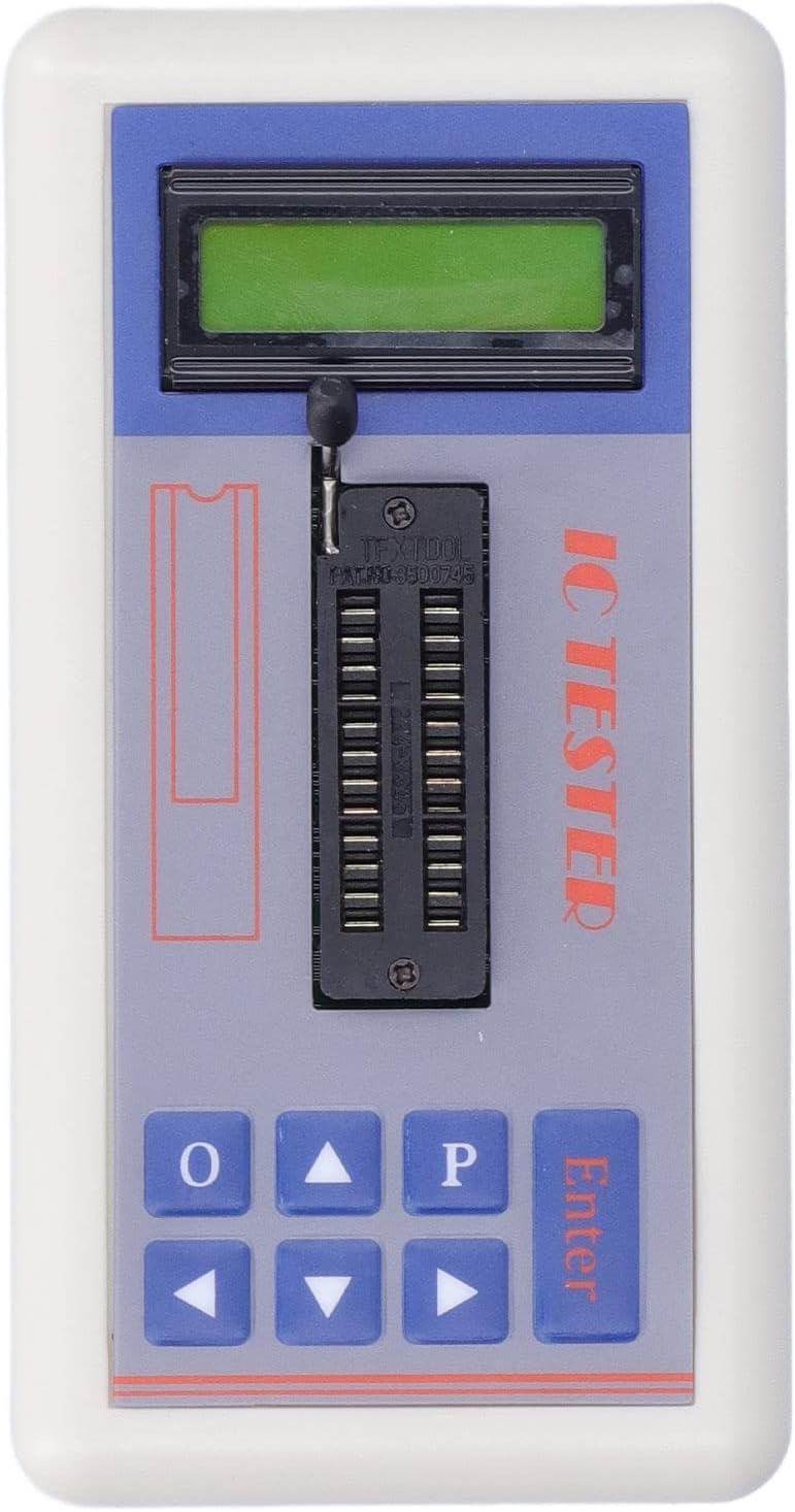 Fdit TSH 06F Integrated Circuit Tester, Multi Functional IC Transistor Meter with Multiple Test Modes for Microelectronics Engineers Maintenance (With terminal)