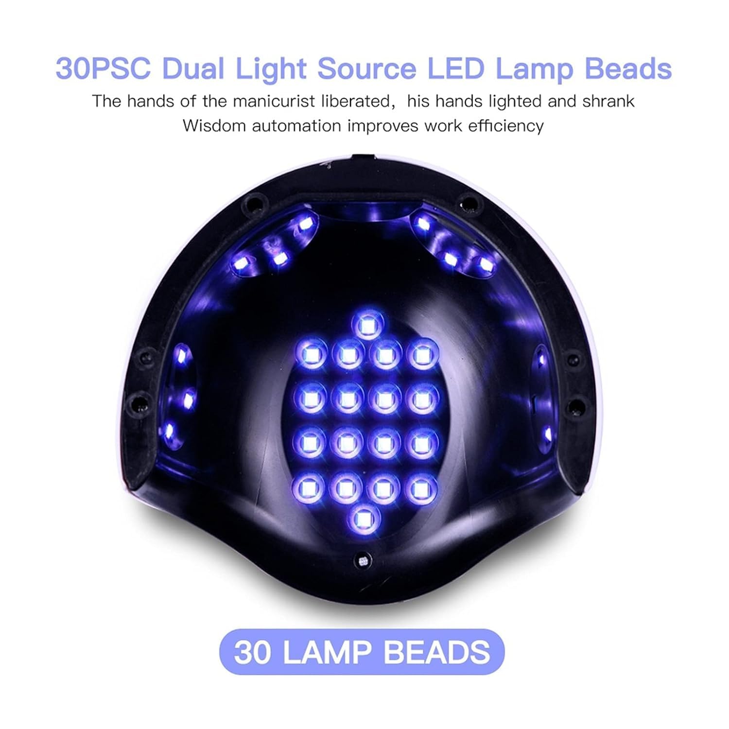 Suszarka do paznokci do manicure 30 LED lampa do paznokci z wyświetlaczem