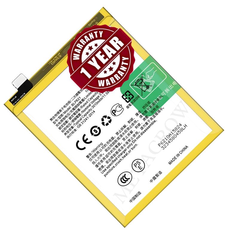 Image of Original BLP621 Battery Compatible for Oppo R9s (CPH1607, R9sk, R9sm) - (3010mAh) - 1 Year Warranty JK1