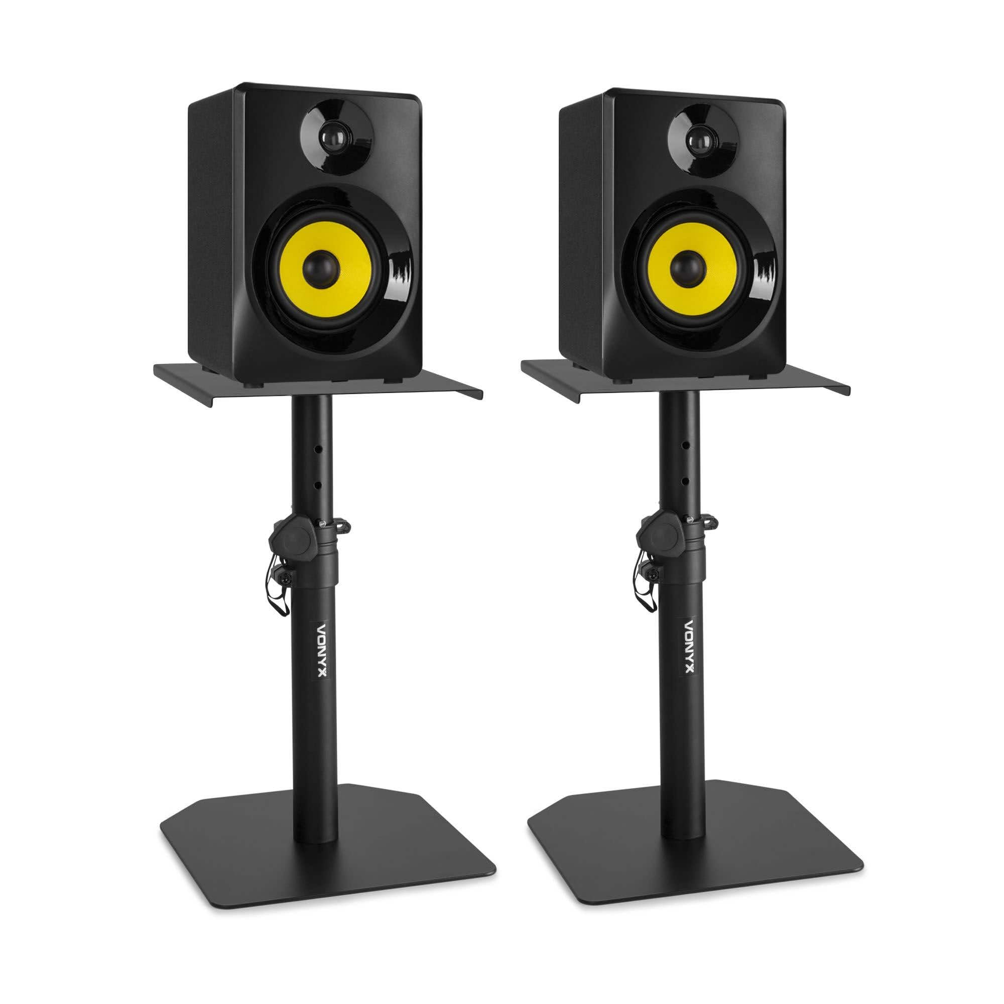 Vonyx SMN40B Studiomonitore mit Tischständer