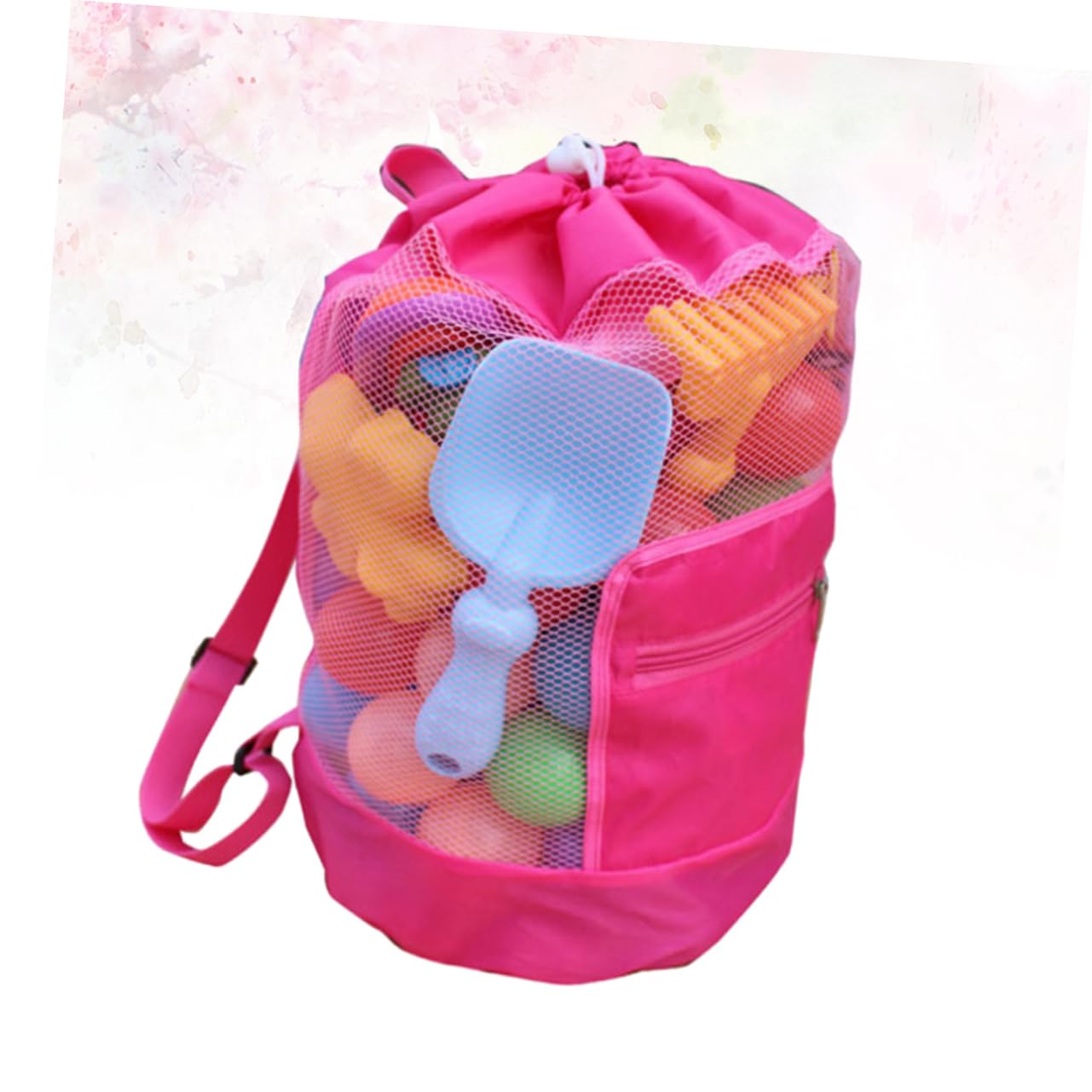 ibasenice 3pièces De Rangement Maille pour Jouets De Plage Pratique pour Garçon Fille Poche De Stockage Utile pour Activités Extérieures