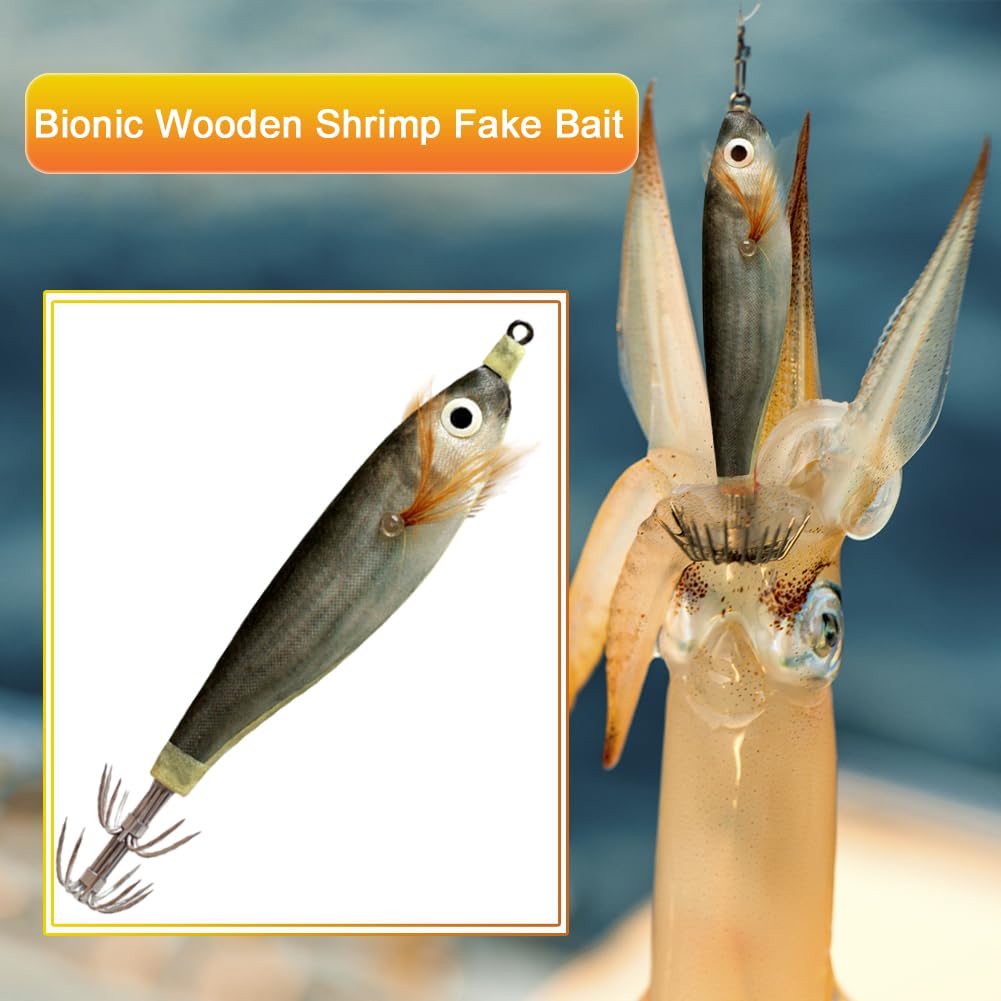 Ganci Da Pesca Per Calamari E Polpo Luminosi - Esche Artificiali Per Pesca Notturna In Acqua Salata