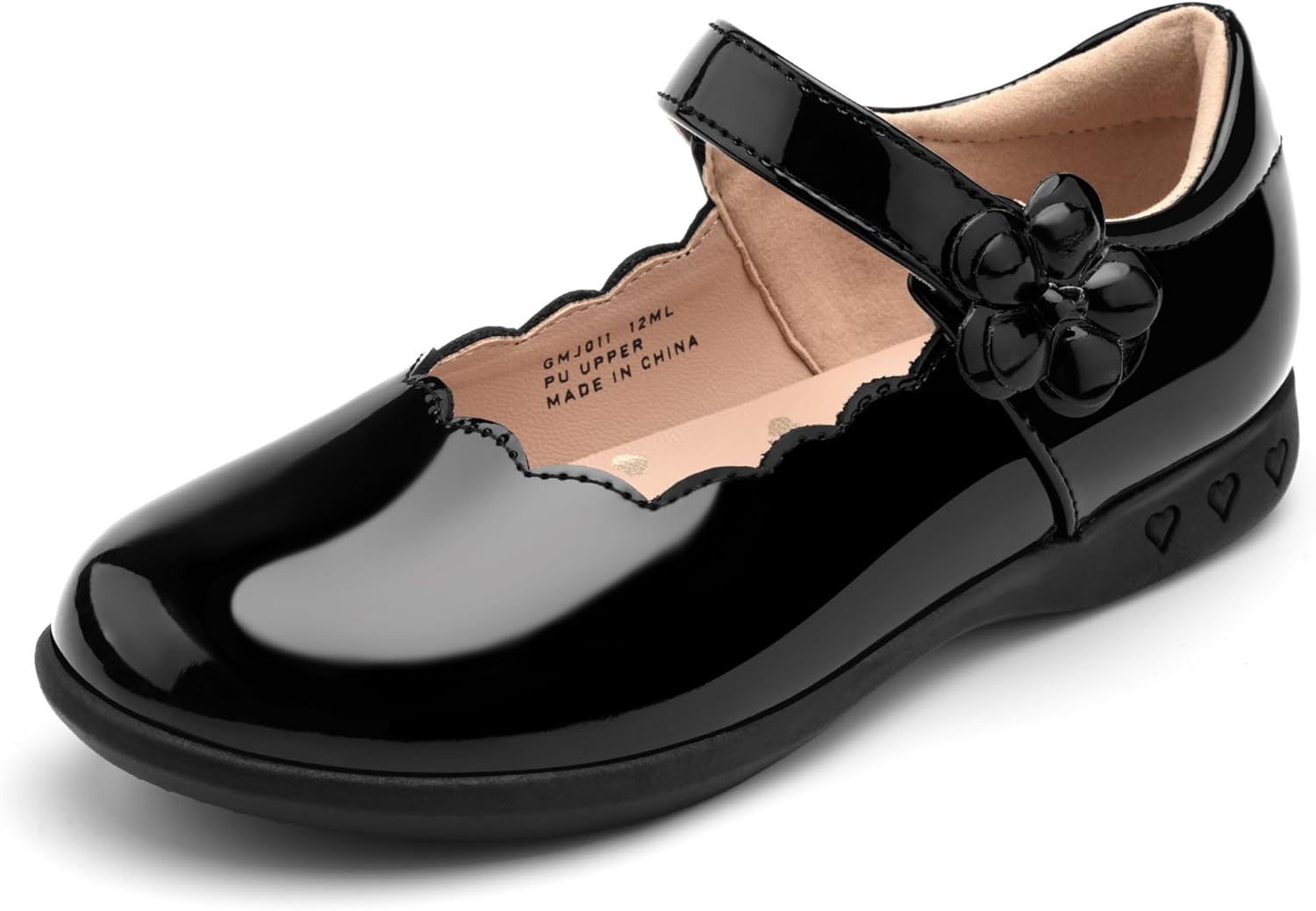 Stelle Girls School Shoes - Retro Flat Oxford Design