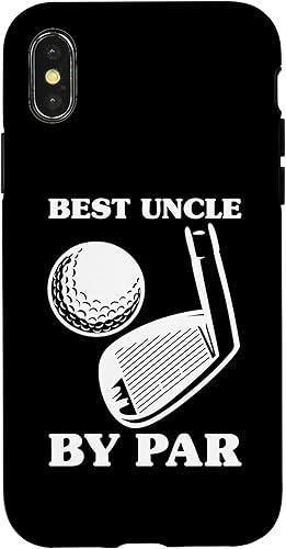 Miniatura 1 de iPhone XXS Vintage Best Uncle By Par Golf Lover Funny Golf for men Case