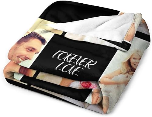 Miniatura 6 de Manta personalizada con texto en imagen, fotos, regalos para adultos, niños, novia, novio, Navidad, Halloween, día del padre, madre, San Valentín