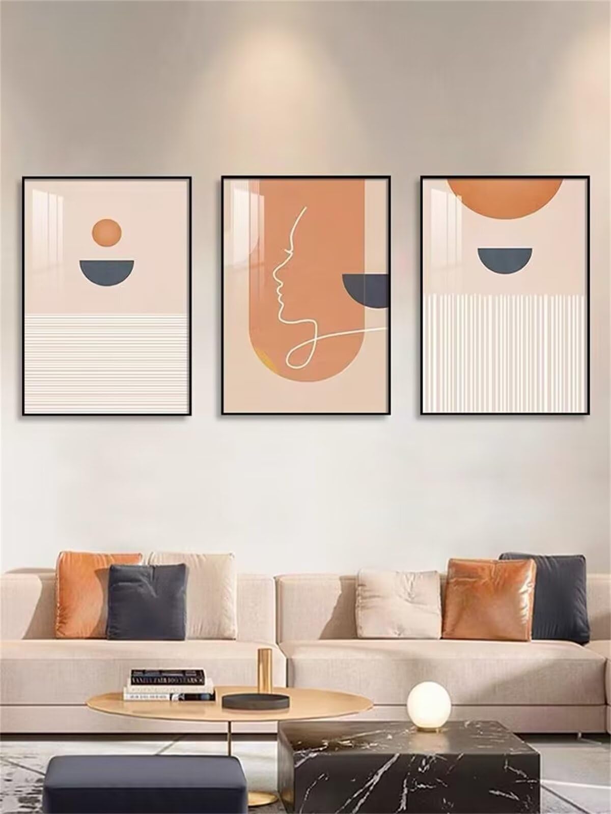 Cadeau Noel Peinture Diamant 5D Rose : Set 3 Canevas 60x90cm à Offrir aux Passionnés d'Artisanat