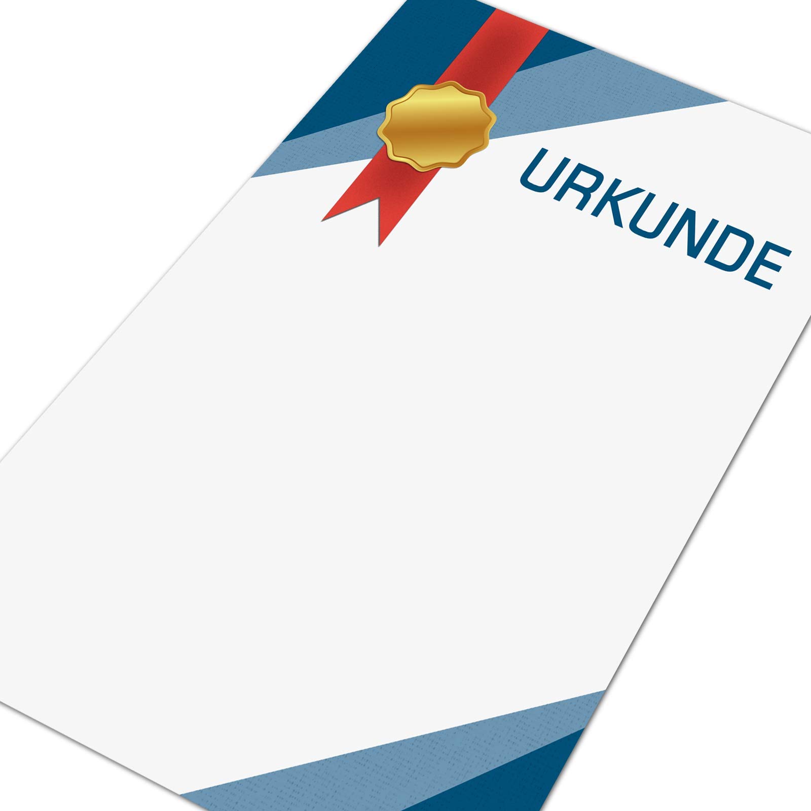 500 Stück Urkunde BAND Urkundenpapier 160g Papier A4 zum selbst bedrucken