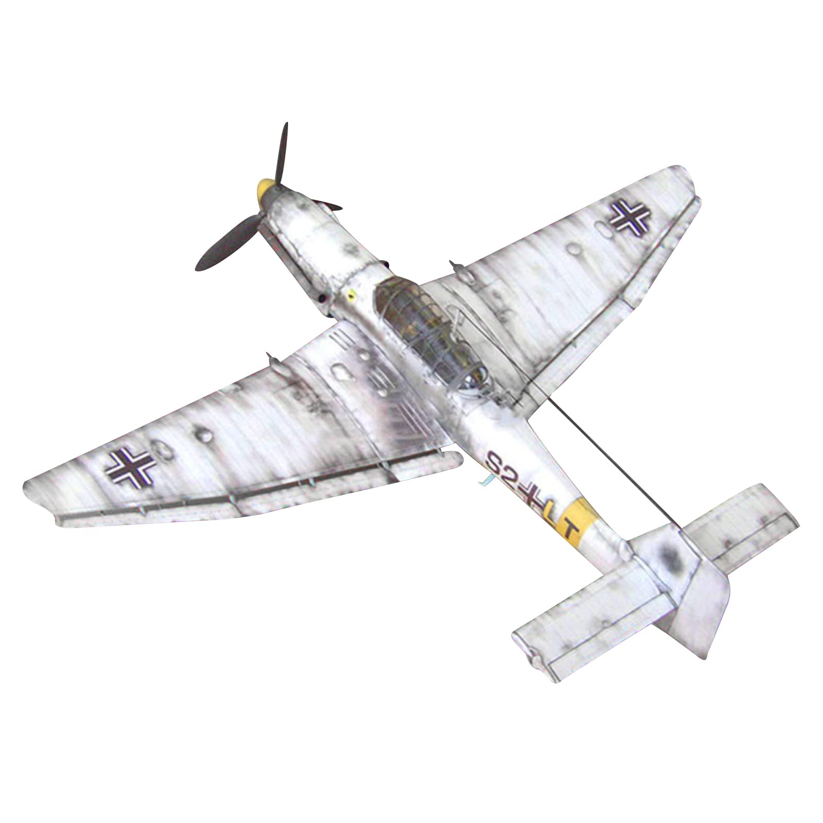 CHICHIYANG​Unassemabled Paper Set 1/33 German Ju-87 D-3 Junkers Dive Bomber Aircraft Model Paper Plane Model