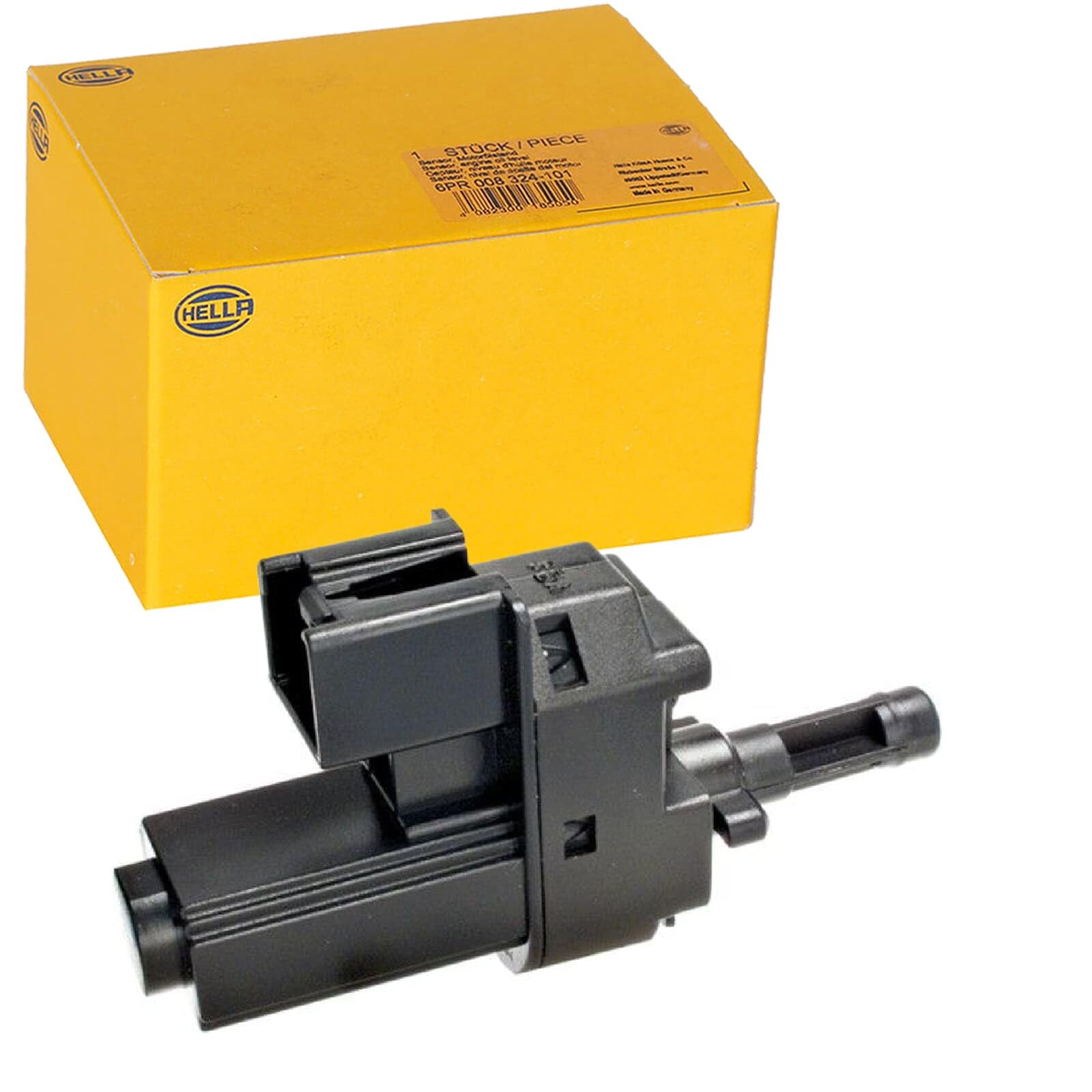 HELLA 6DD 010 966-421 Switch, clutch control (engine timing) - Number of connectors: 2