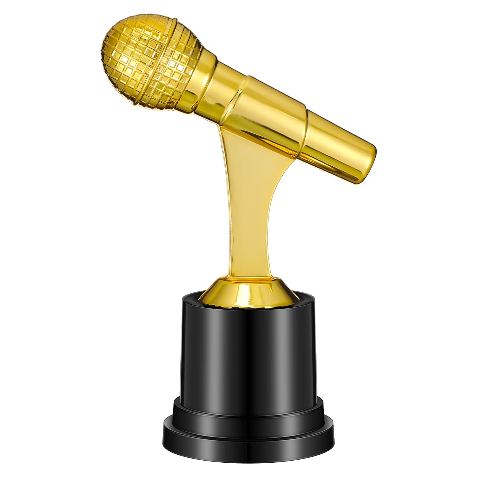 Tondiamo Small Trophy Celebrate The Top Award 6 Inch Tall Plastic MVP Funny Game Small Trophy and Awards for Employees Boss Custom Competition Gifts