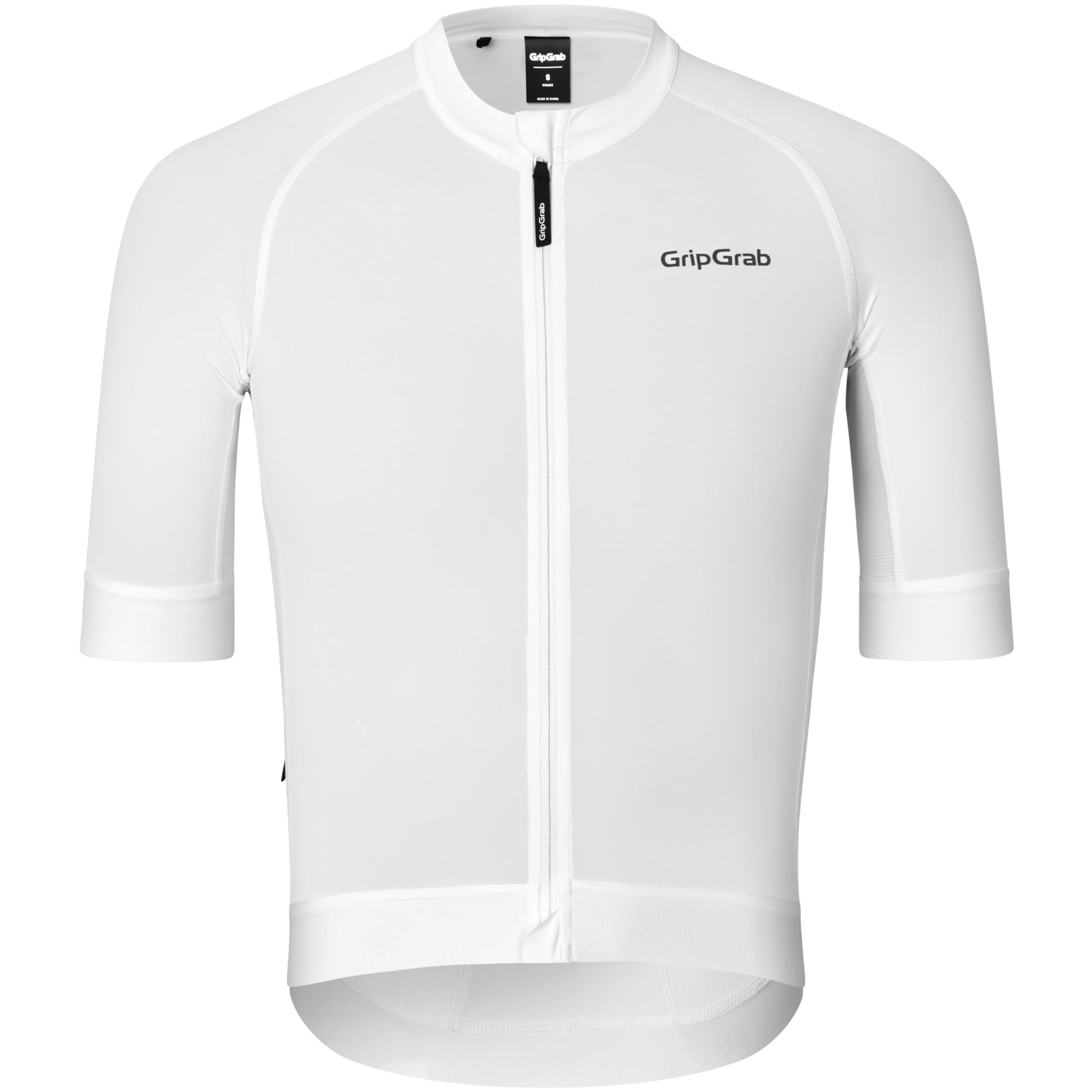 GripGrab PACR Radsport Kurzarmtrikot Herren - Sommer Rennrad Trikot Aero | Enganliegende Aero-Performance-Passform, Mesh-Einsätze für Belüftung, 3 Rückentaschen & YKK-Reißverschluss, MTB & Gravel