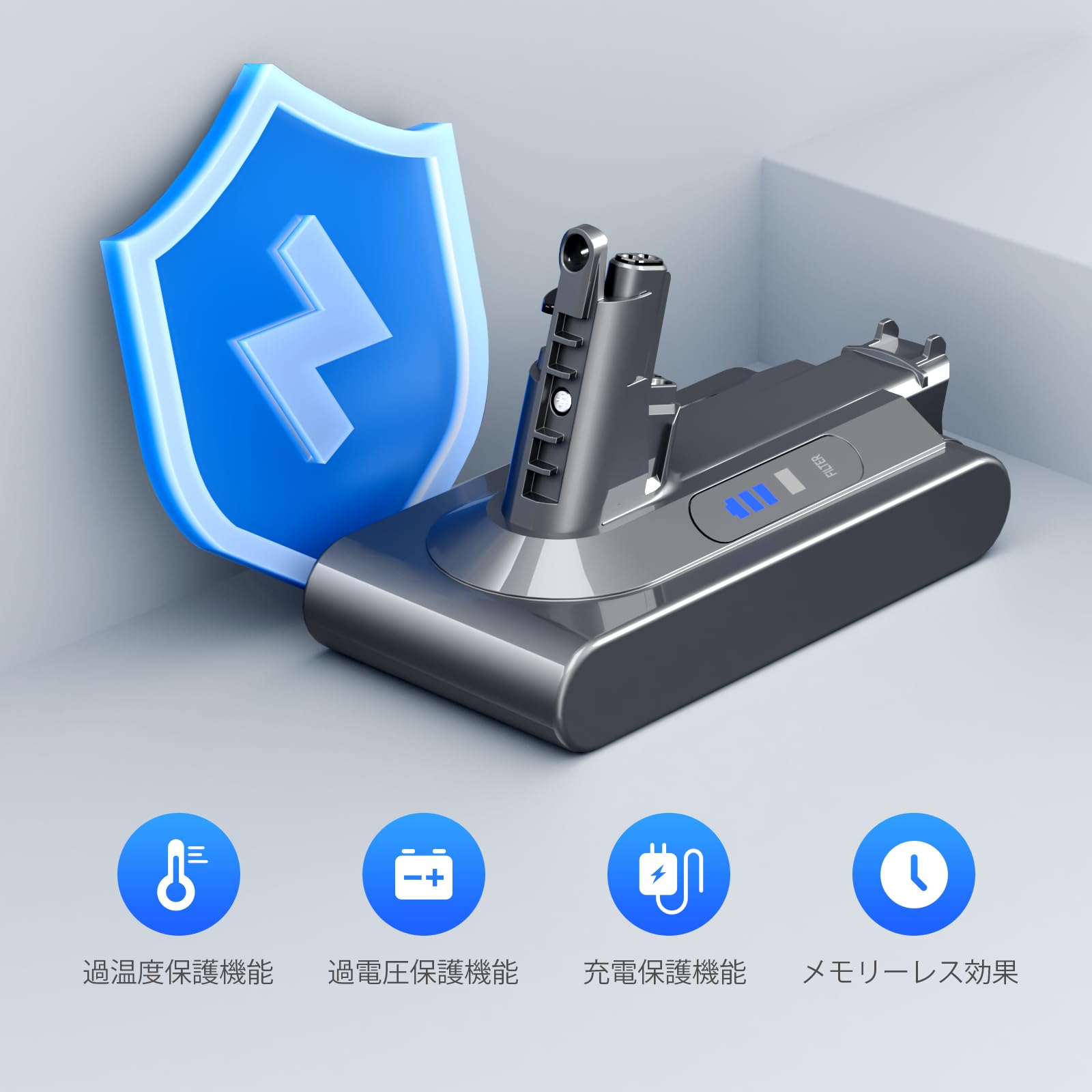 Amazon.co.jp: Morpilot 交換 ダイソン V10 バッテリー SV12