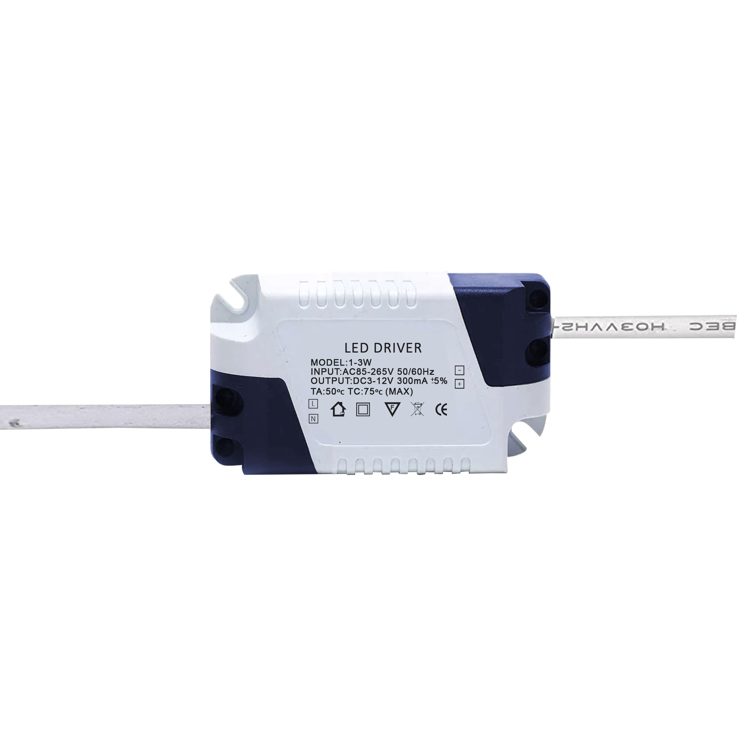 12V LED Driver 1-3W 300mA Constant Current Power Supply Transformer