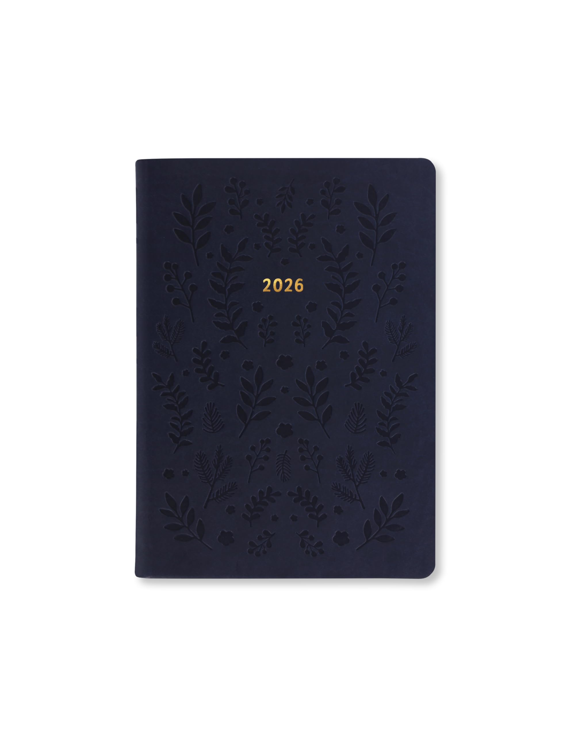 Letts of London Woodland A6 week to view 2026 diary - Navy 26-082171