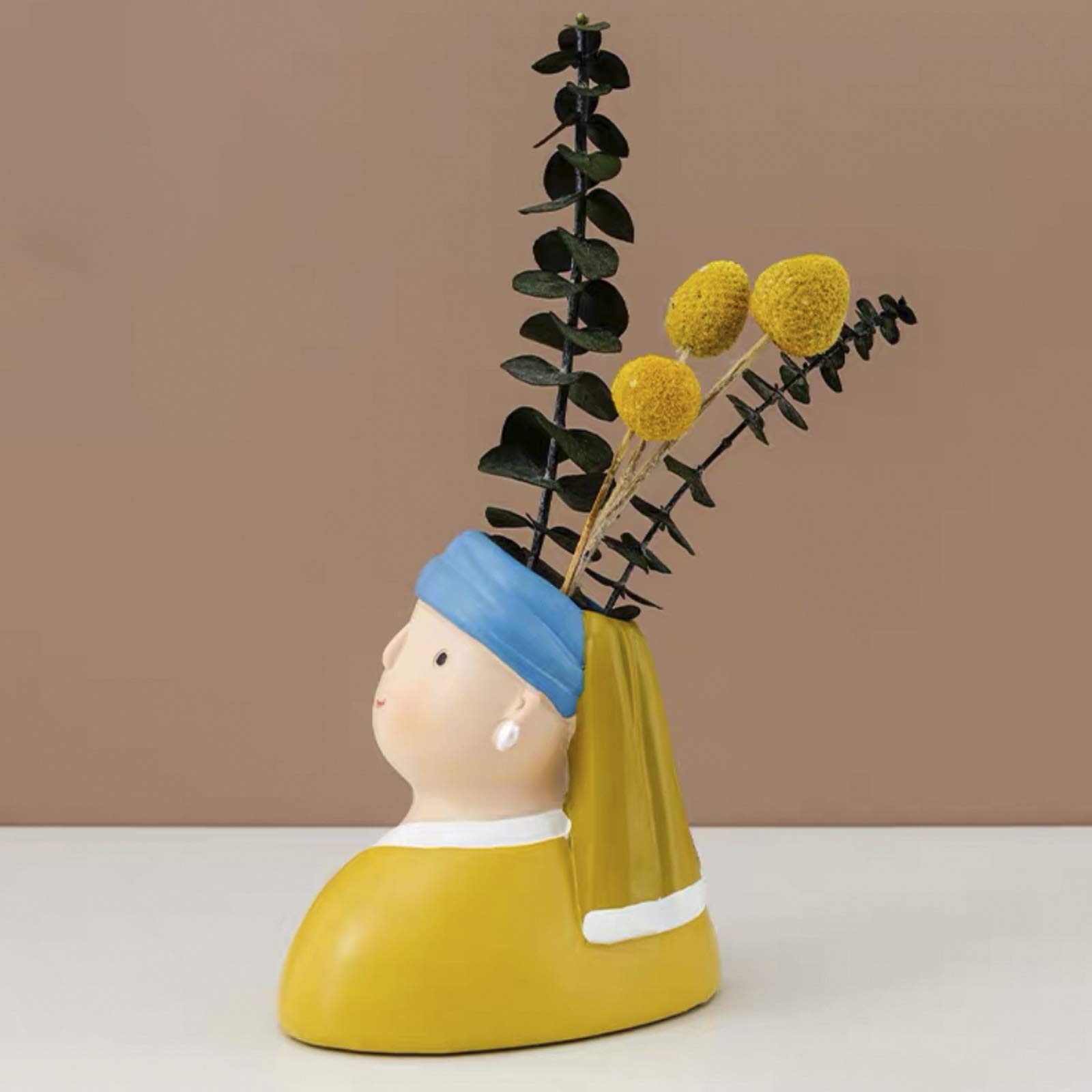 Amazon.co.jp: Lemonadeus クリエイティブで有名な絵画 女性頭の