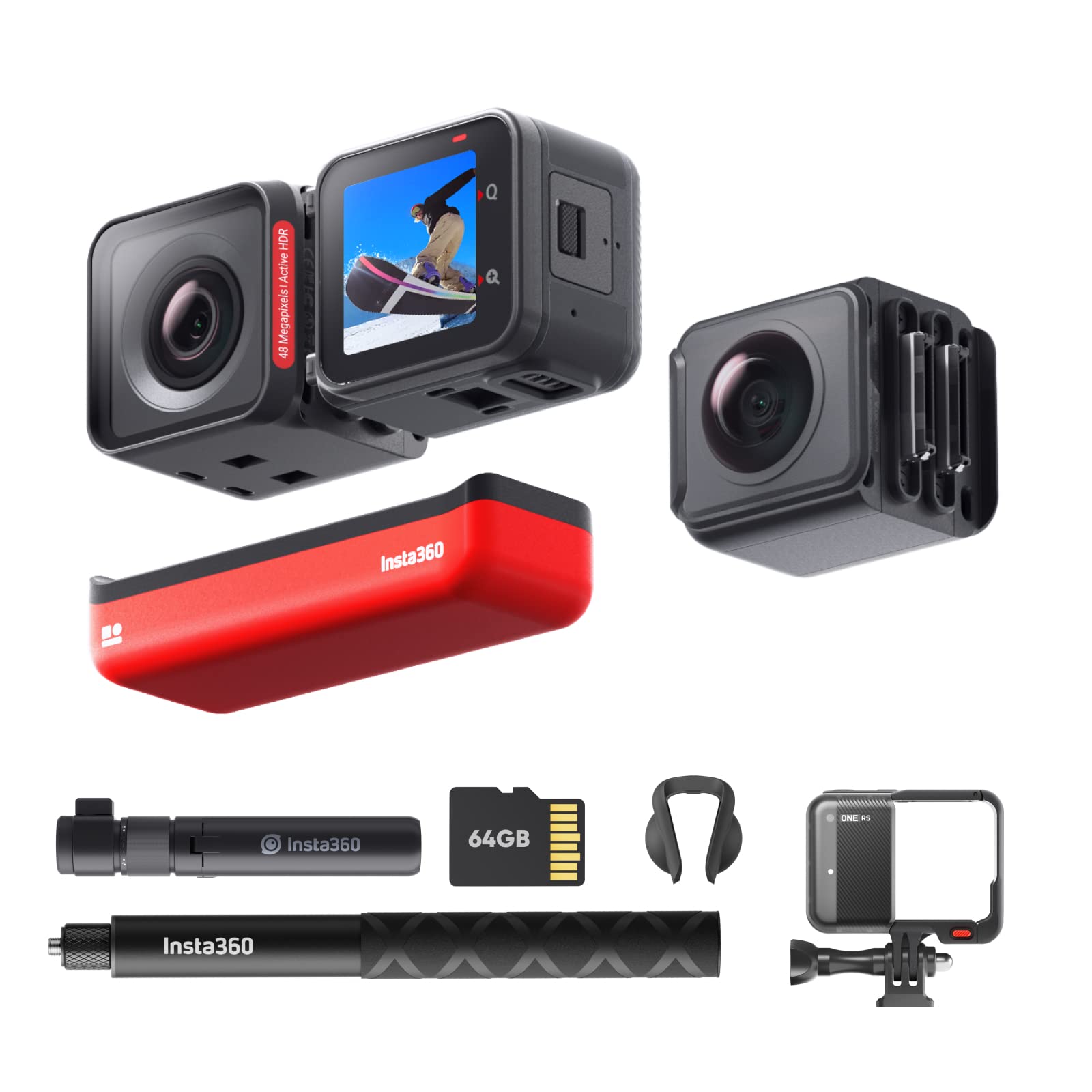 Amazon | Insta360 ONE RS ツイン クリエイターキット アクション 