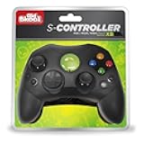Old Skool compatible with Xbox Controller S-Type Wired Game Pad - Black
