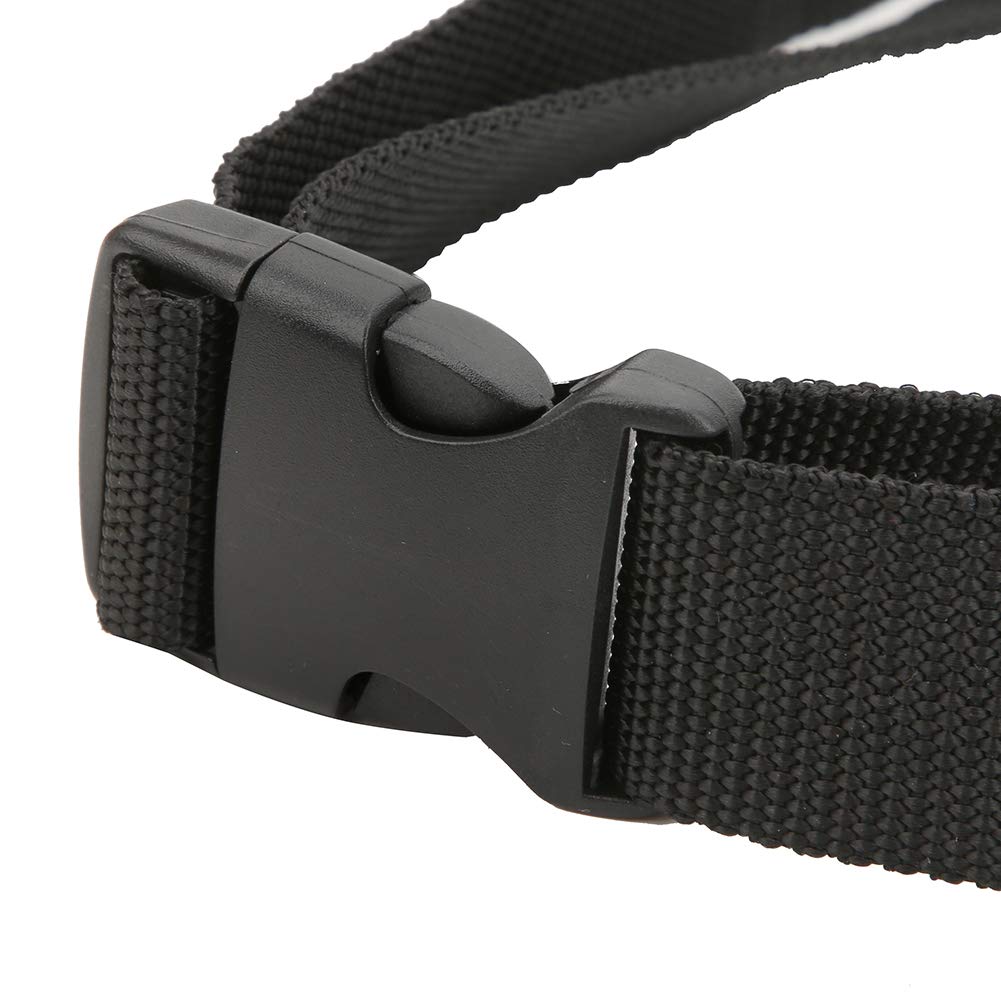 RiToEasysports Fishing Belt, PU Leather Black Adjustable Rotatable Fishing Fighting Waist Belt Rod Pole Holder Professional Fishermen Accessory