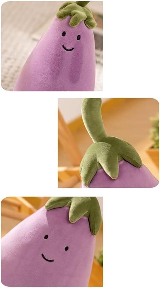 Amazon.co.jp: Diggly リアル ぬいぐるみ ナス 茄子 抱き枕 野菜