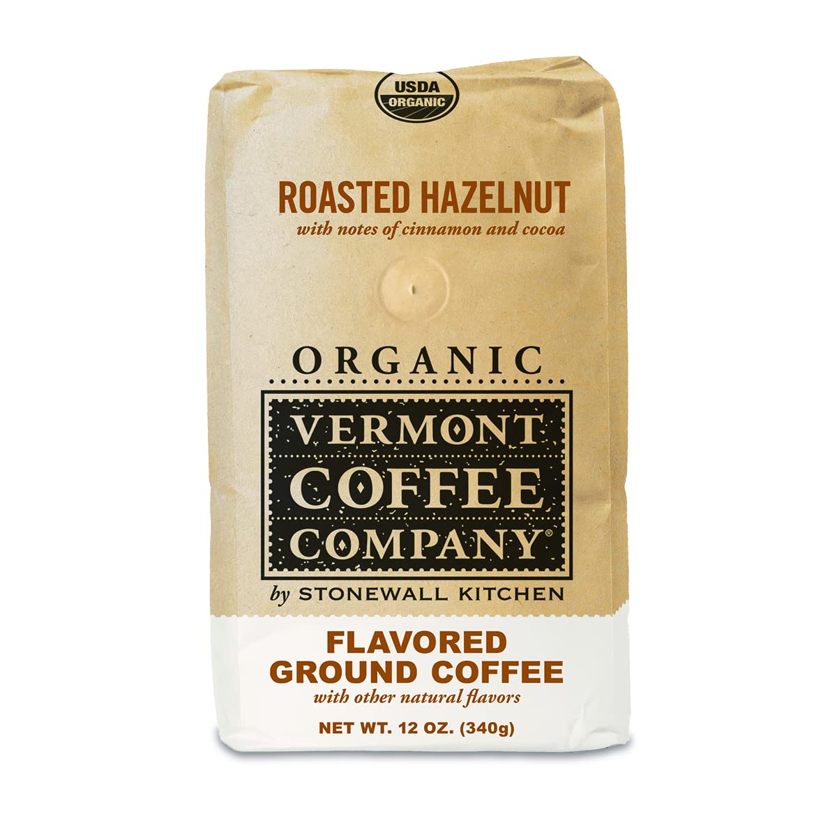 Vermont Coffee Company Organic Roasted Hazelnut Ground