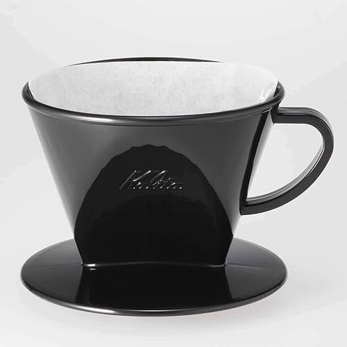 Miniatura 3 de Kalita 2-4 personas para gotero de café de plástico 102-KP Negro # 05027