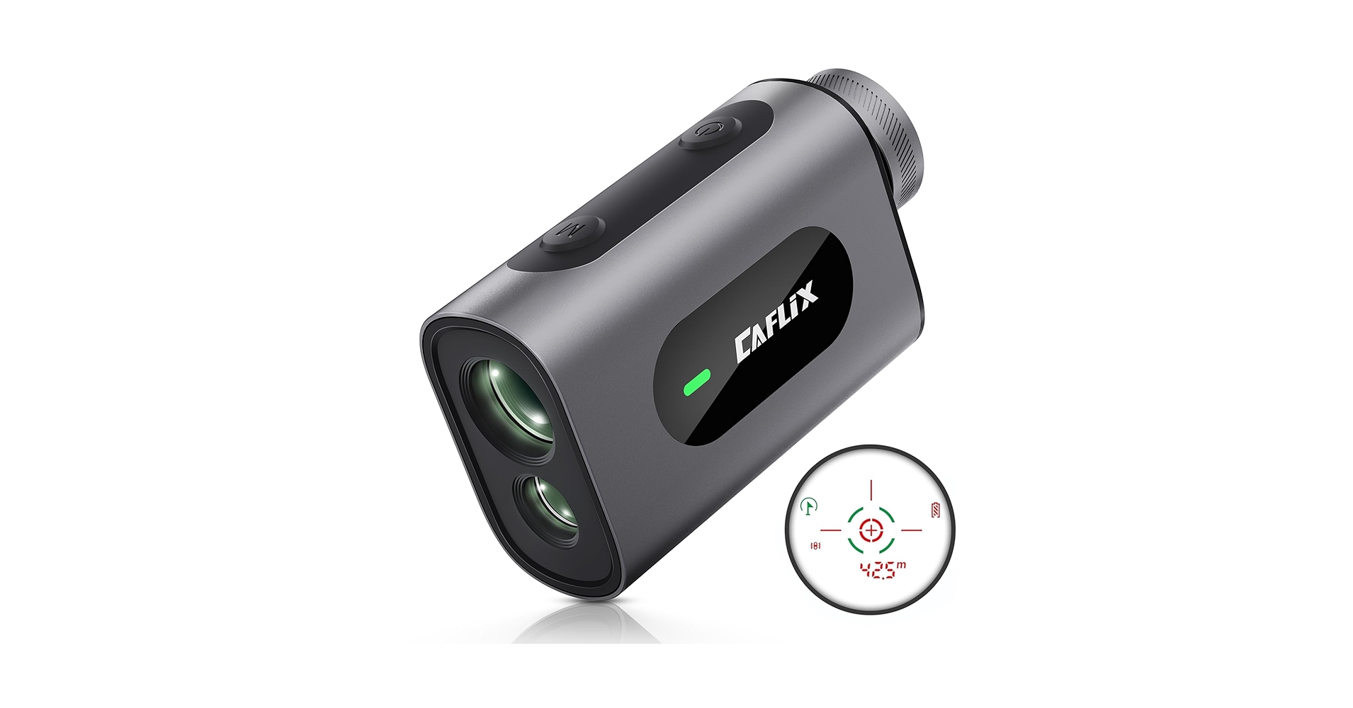 CAFLIX ゴルフレーザー距離計 3~1000m/1093yd対応 小型 軽量 Amazon.co.jp: CAFLIX ゴルフレーザー距離計 3~1000m/1093yd対応