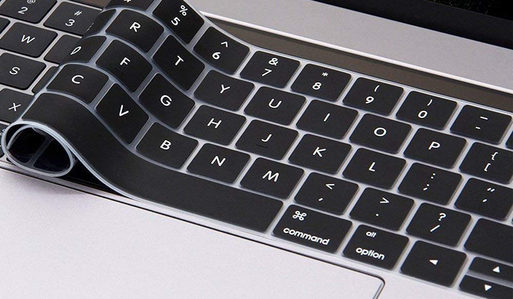 Oaky® MacBook Pro 15 inch with Touch Bar 2018/2017/2016 Keyboard Protector Keyboard Skin Protector Model - A1707, A1990 Silicone Black (B07J4C6377) Amazon Price History, Amazon Price Tracker