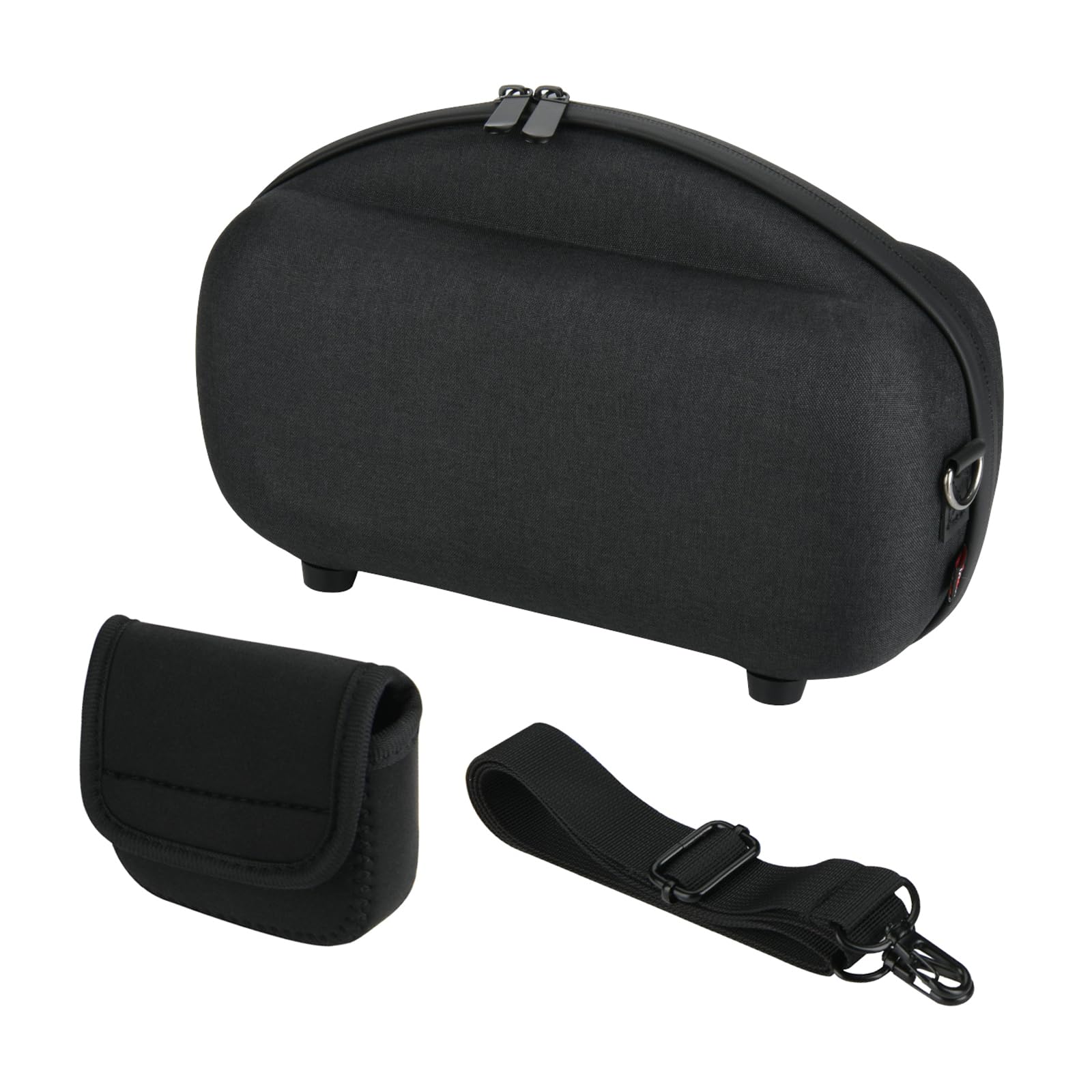 Protective Storage Box for Speakers Shockproof and Water Travel Organizers Case Shell Shoulder Bag