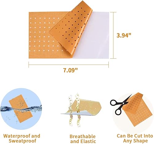 Miniatura 4 de Parches de capsaicina y parches para el dolor, parches de calor para espalda, rodilla, cuello, hombros, músculos (L (3.94 x 7.09 pulgadas), 10