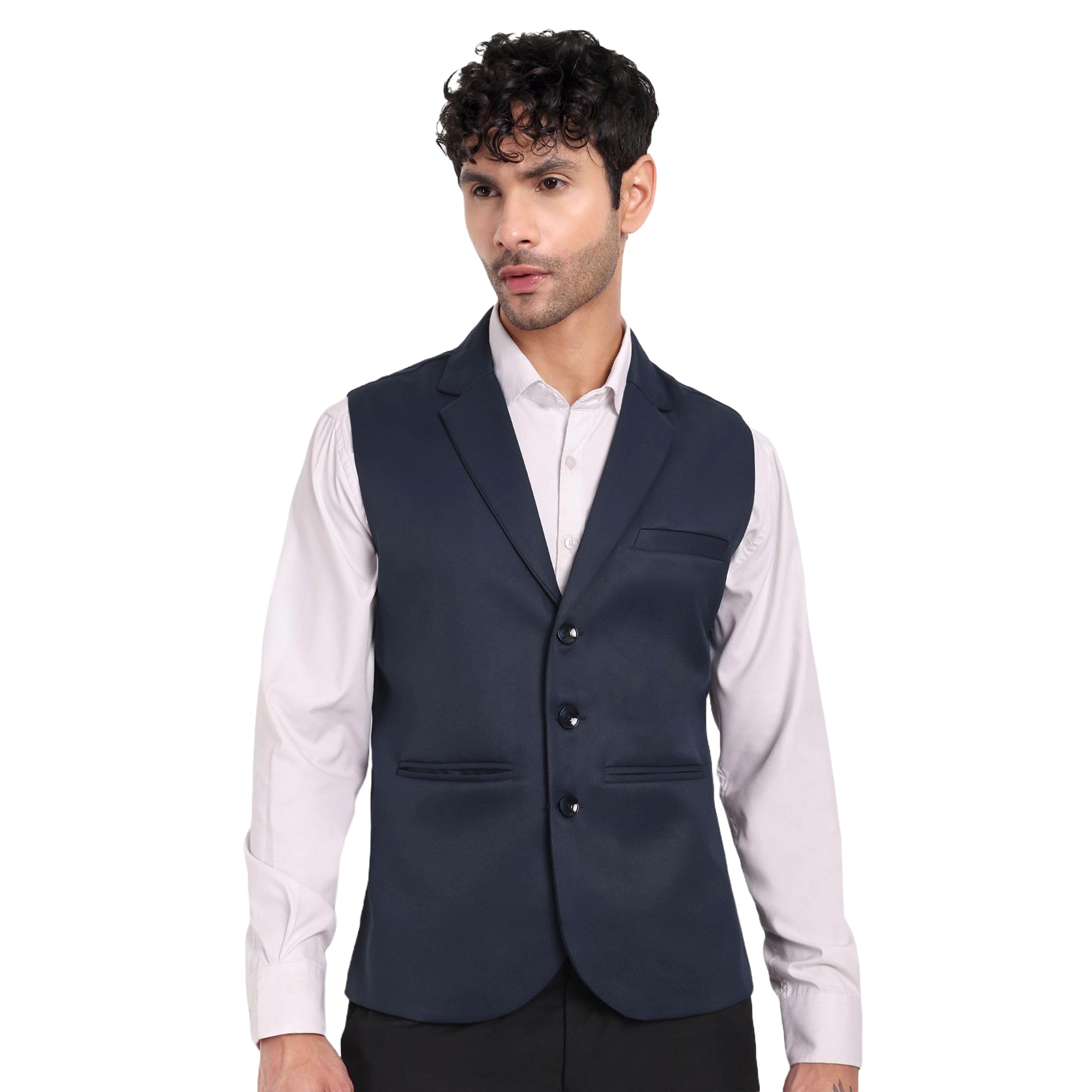rocksy Waistcoal for Men, Cotton Jacket for All Occasion: Diwali, Wedding, Ethnic, Office Party, Formal and casual Look-picture-27