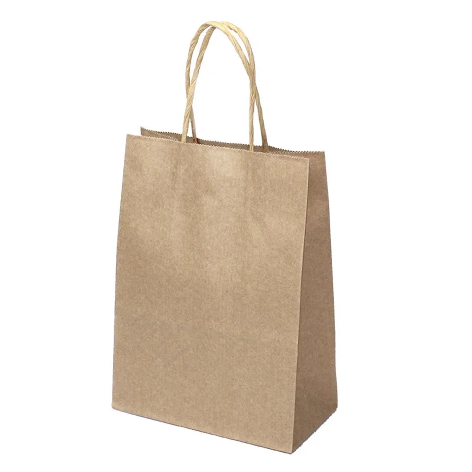 bolsas papel Bolsa De Papel Con Asas 10/30/50 Piezas