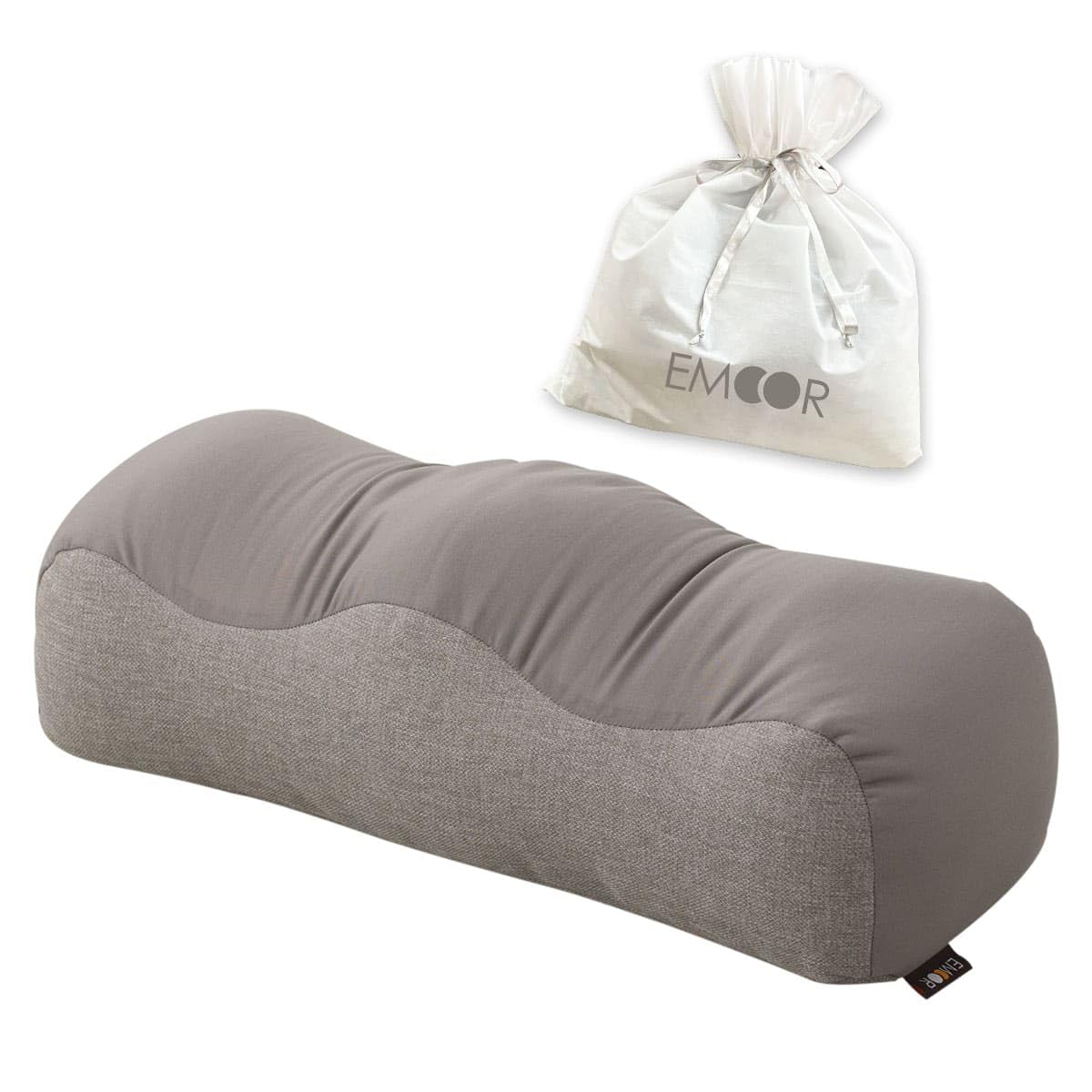 Amazon.co.jp: エムール 足枕 グレー 足置き 足まくら フットピロー