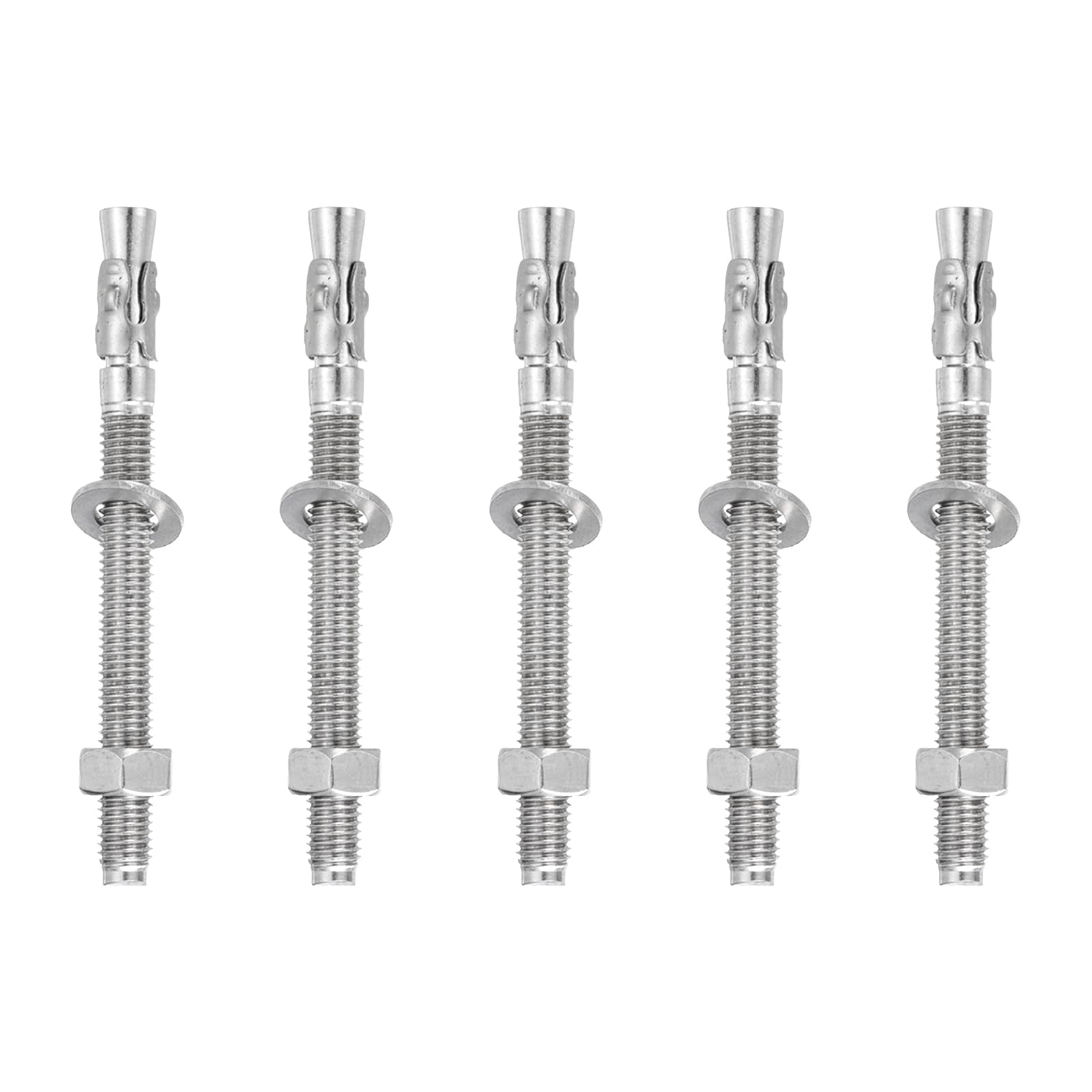Boulons d'ancrage pour support de base mural, goujons inox pour ciment dur