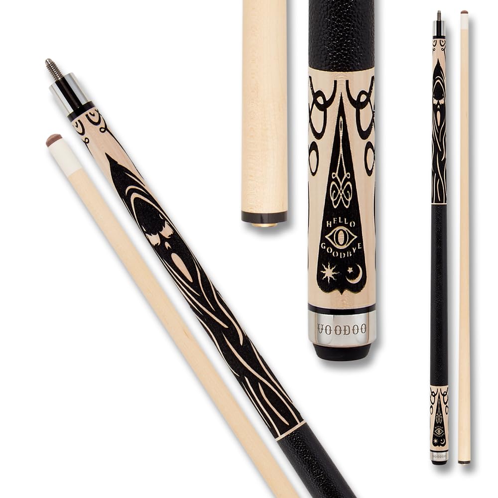 VOODOO Billiards Pool Cue Stick - Spirit Board - 21oz