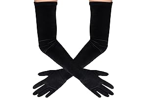 Black Velvet Gloves for Elegant Occasions