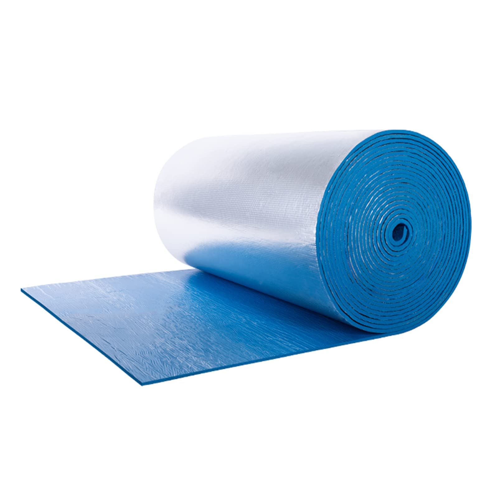 Cotone Isolante Acustico per Auto,Lamina Termoriflettente,Pannello Riflettente Termosifoni,Stuoia Cotone Isolante Autoadesivo,per coperture per Porta Garage Tetto,5mm（THk）,1 * 3M(3m²)